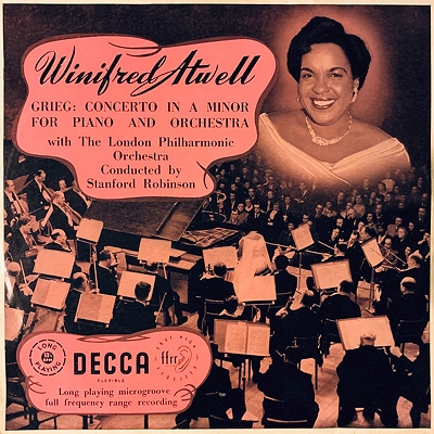 grieg concerto in a minor album cover