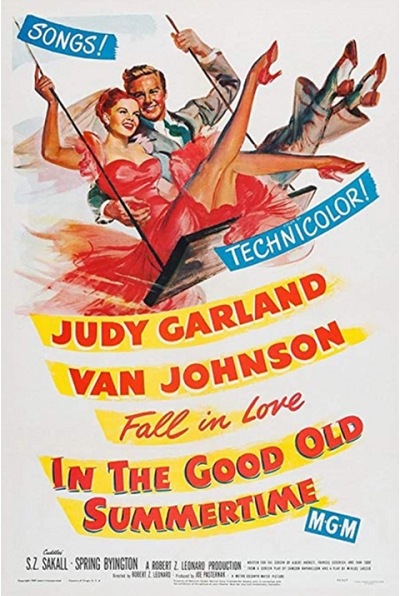 in the good old summertime movie poster