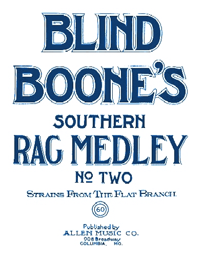 Blind Boone's Rag Medley 2