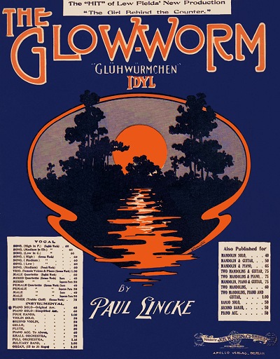 The Glow Worm (Das Glühwürmchen) - Blue