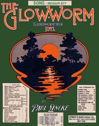 The Glow Worm (Das Glühwürmchen) - Green