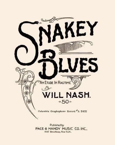 Snakey Blues - Later Cover